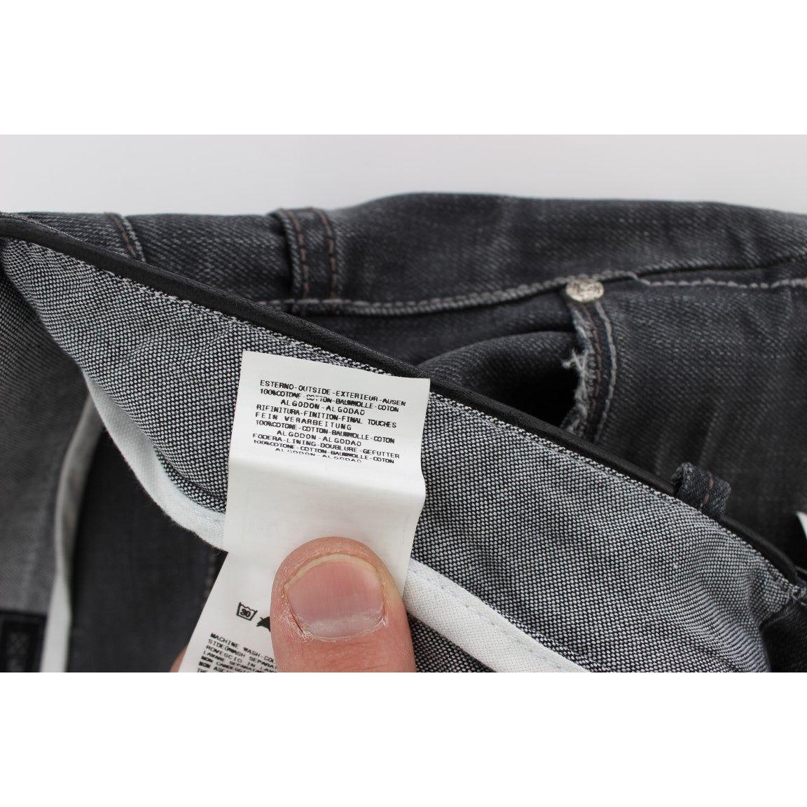 Acht Elevate Your Style with Timeless Gray Jeans Acht Gray