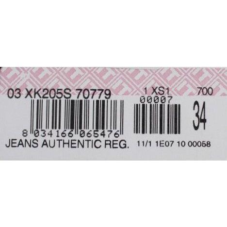 Acht Elegant Straight Fit Blue Mens Jeans Jeans & Pants Acht Gray