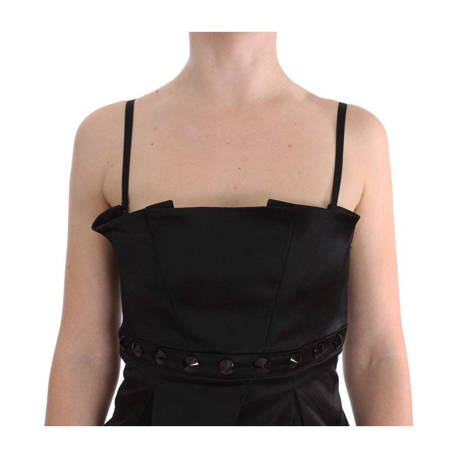 Exte Elegant Black Evening Cami Top Top Blouse Exte Rosy Brown