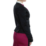 Exte Black Pink Stretch Blazer Jacket SIG32484-1