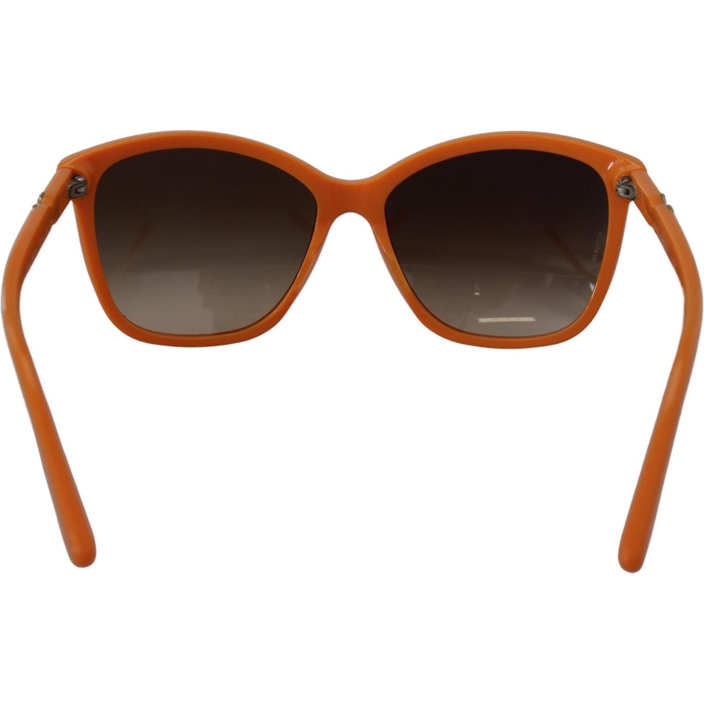 Dolce & Gabbana Chic Orange Round Sunglasses for Women Dolce & Gabbana Dark Slate Gray