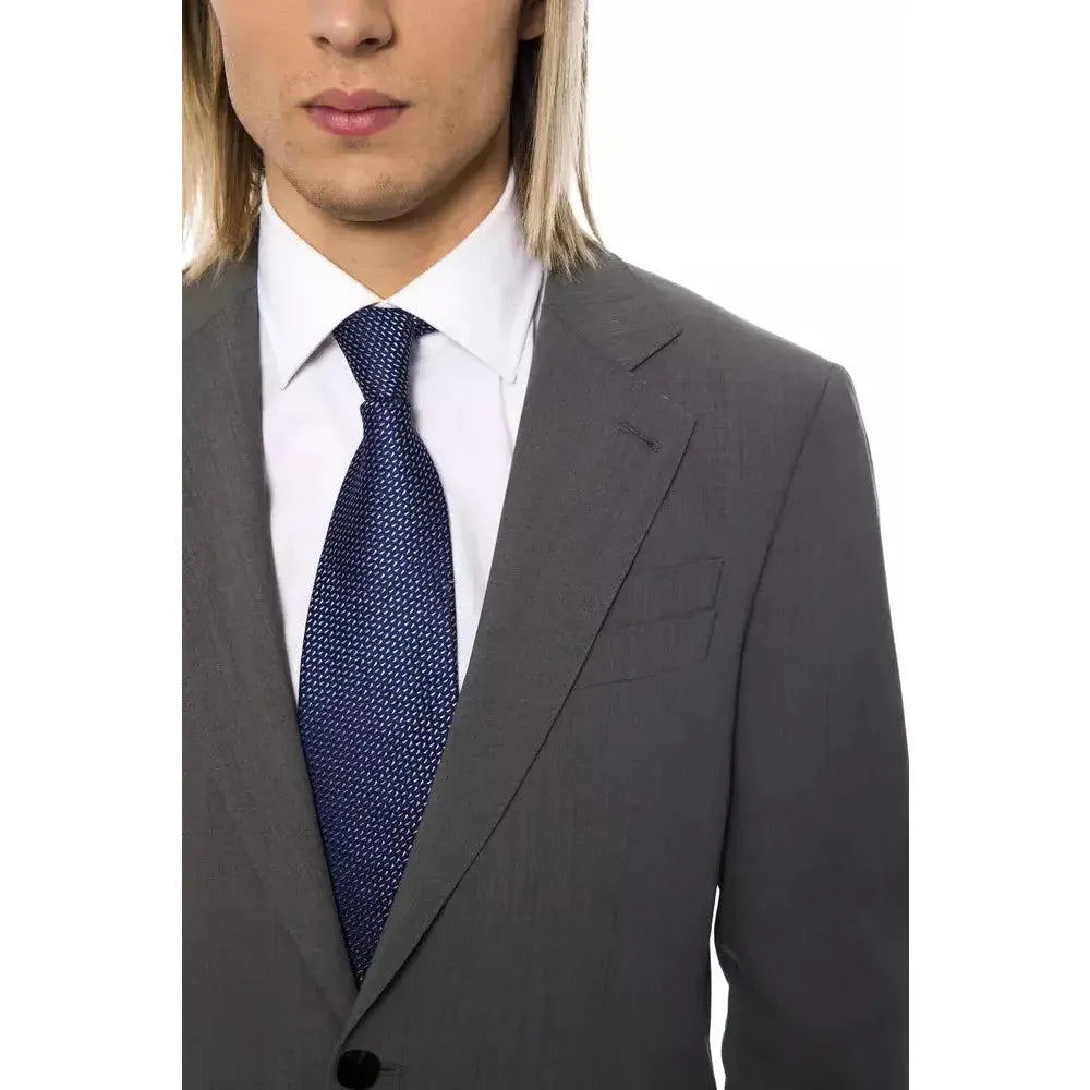 Billionaire Italian Couture Gray Wool Men Suit Billionaire Italian Couture Dark Slate Gray