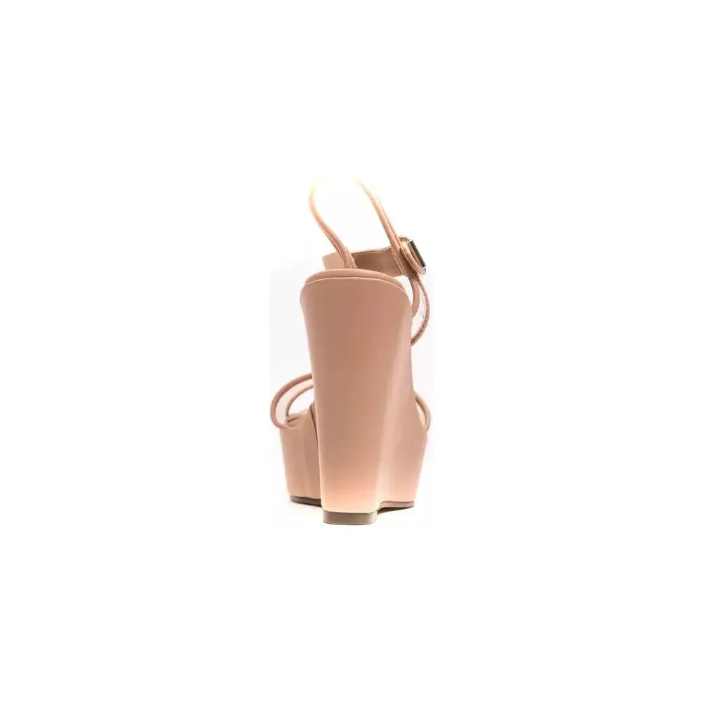 Péché Originel Beige Polyethylene Women Sandal Péché Originel Rosy Brown