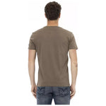 Trussardi Action Brown Cotton Men's T-Shirt
