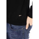 Baldinini Trend Black Fabric Men Sweater BA-22425-S