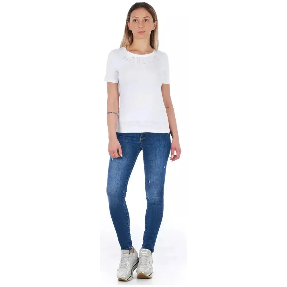 Frankie Morello Blue Denim Women's Jeans Frankie Morello Dark Slate Gray