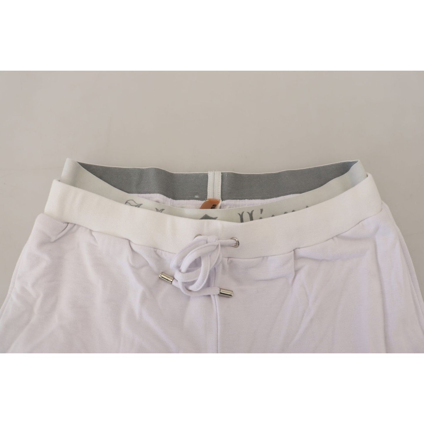 John Galliano Chic White Jogger Pants - Casual Elegance John Galliano Gray