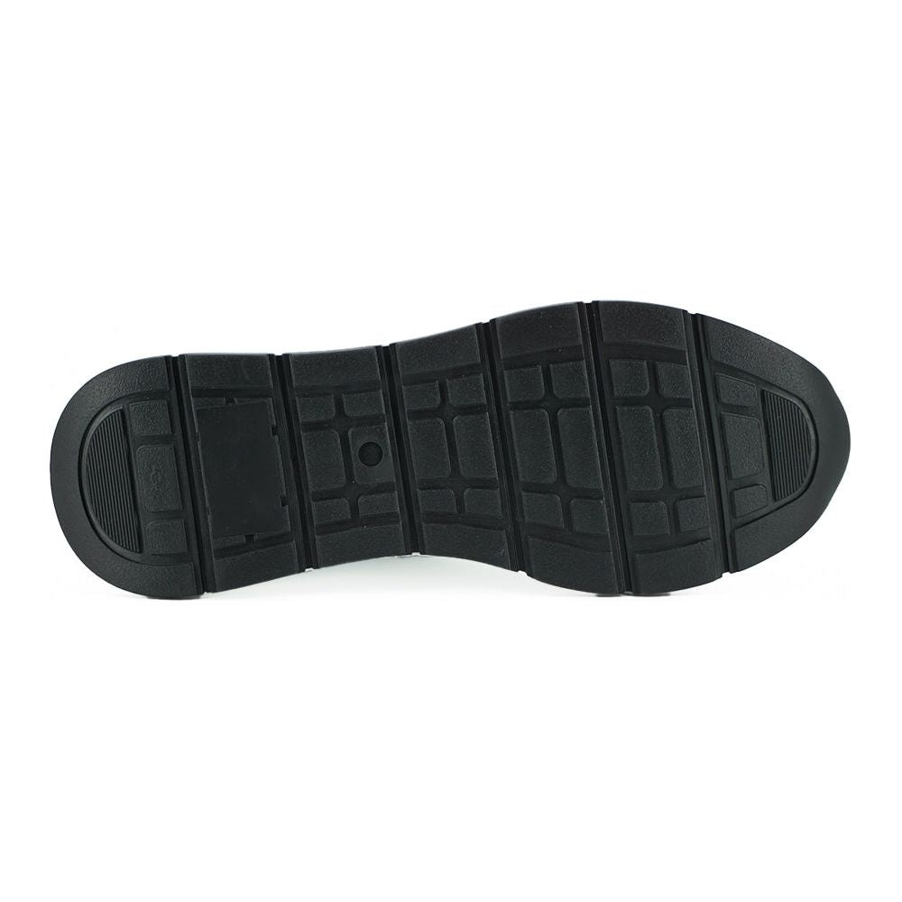 Versace Sleek White Calf Leather Sneakers Versace Dark Slate Gray