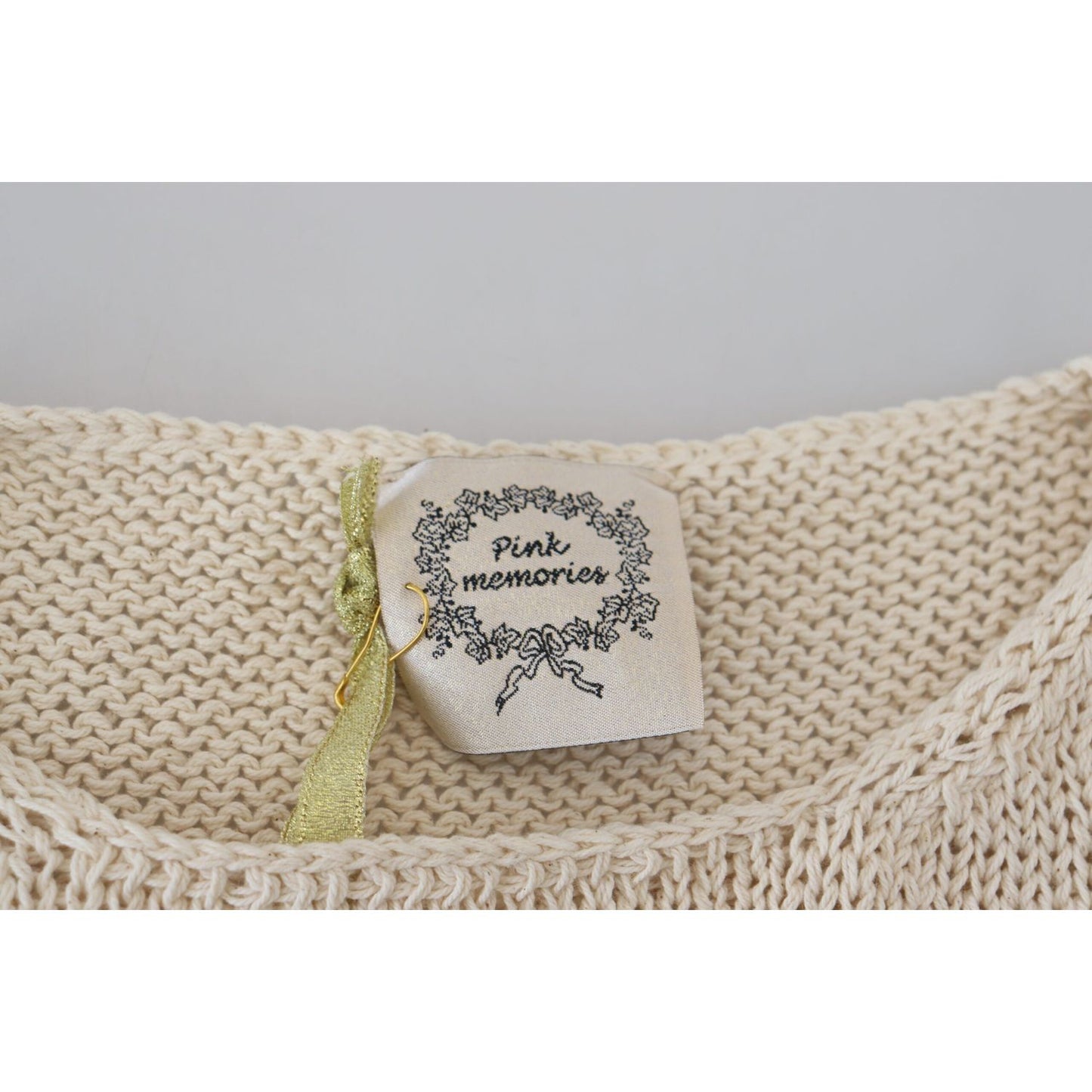 PINK MEMORIES Chic Beige Sleeveless Tank Top PINK MEMORIES Gray