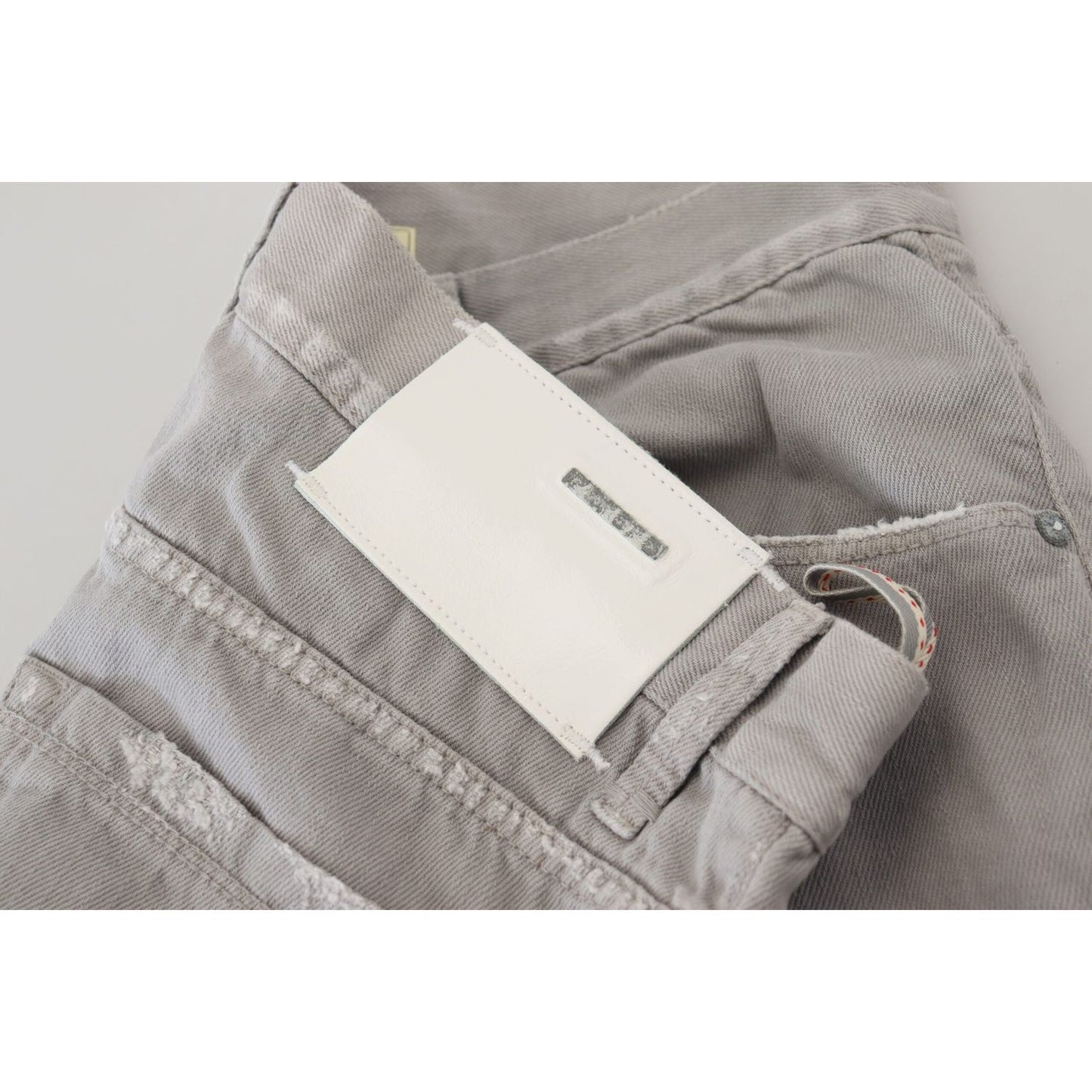 Acht Sleek Regular Denim Gray Jeans Acht Dark Gray