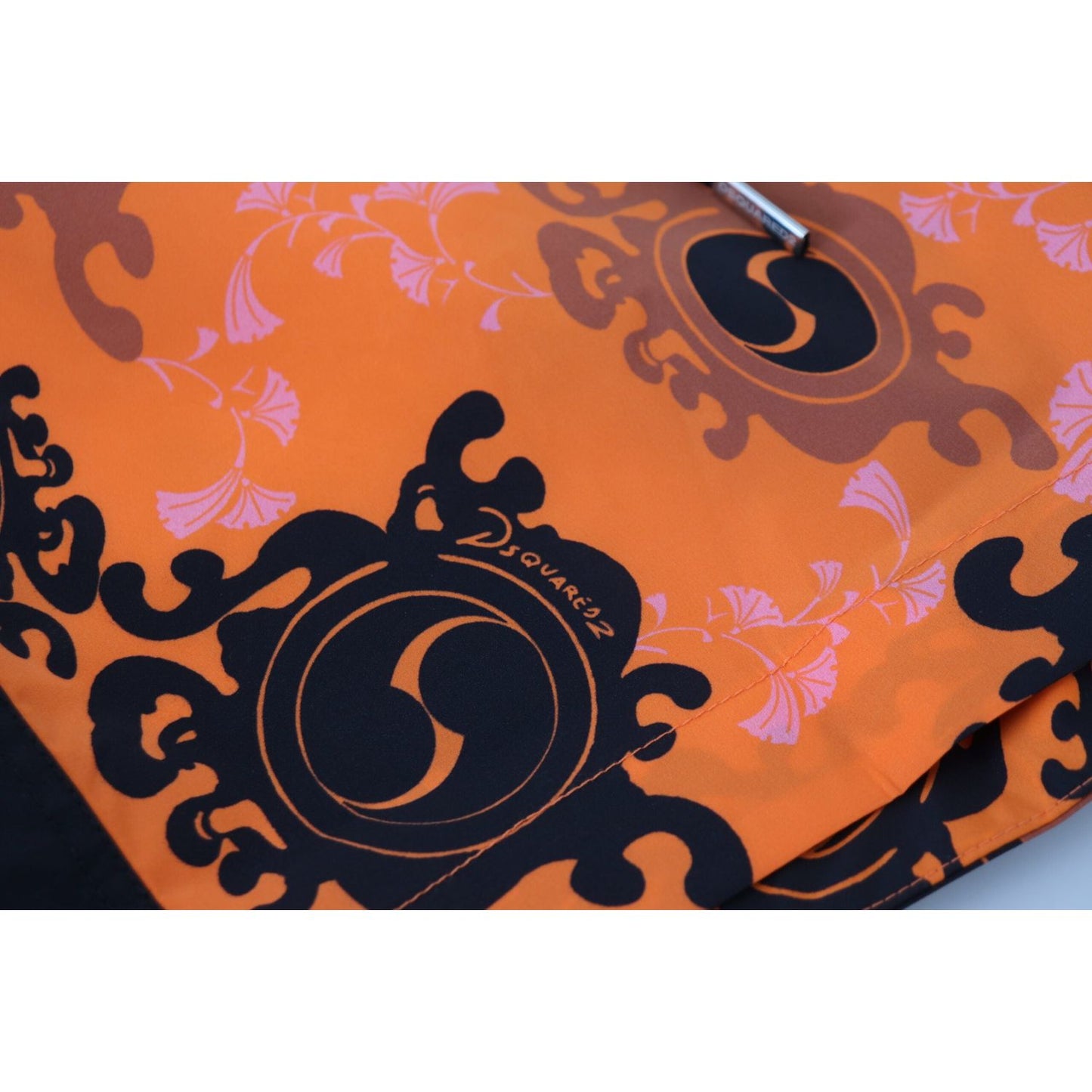 Dsquared² Chic Orange Swim Shorts Boxer for Men Dsquared² Chocolate