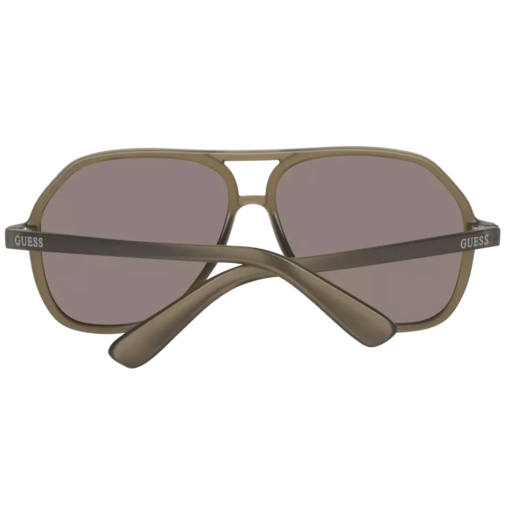 Guess Brown Men Sunglasses Guess Dim Gray