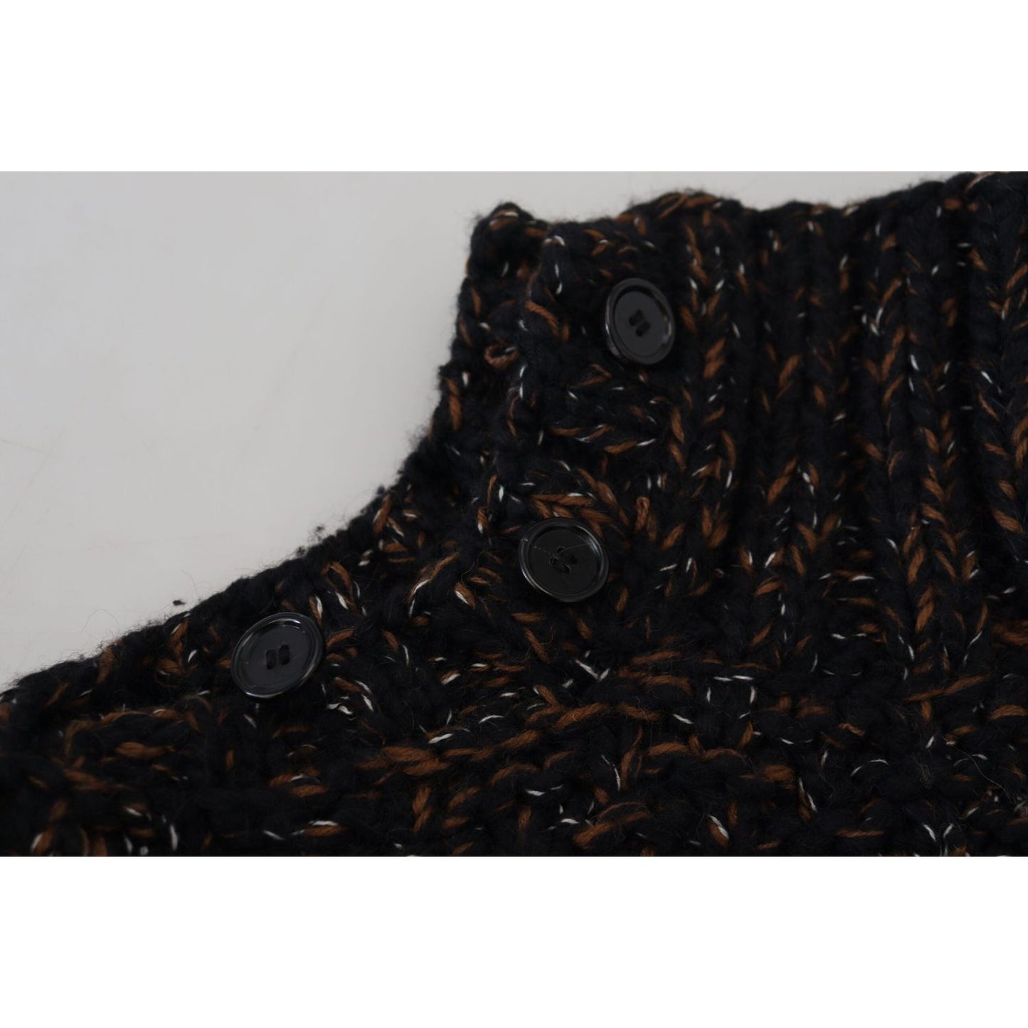 Dolce & Gabbana Elegant Turtleneck Sweater in Luxurious Wool Blend Dolce & Gabbana Black