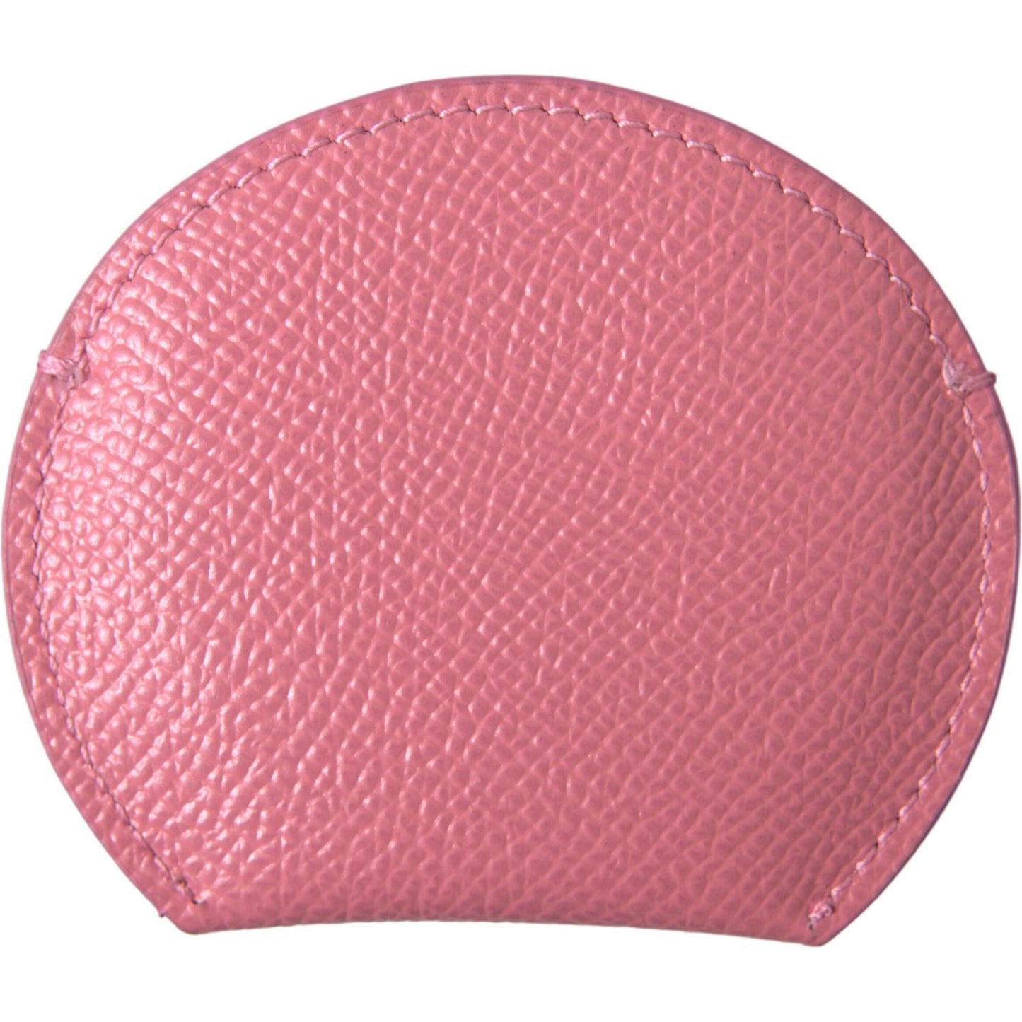 Dolce & Gabbana Elegant Pink Leather Mirror Holder Dolce & Gabbana Pale Violet Red