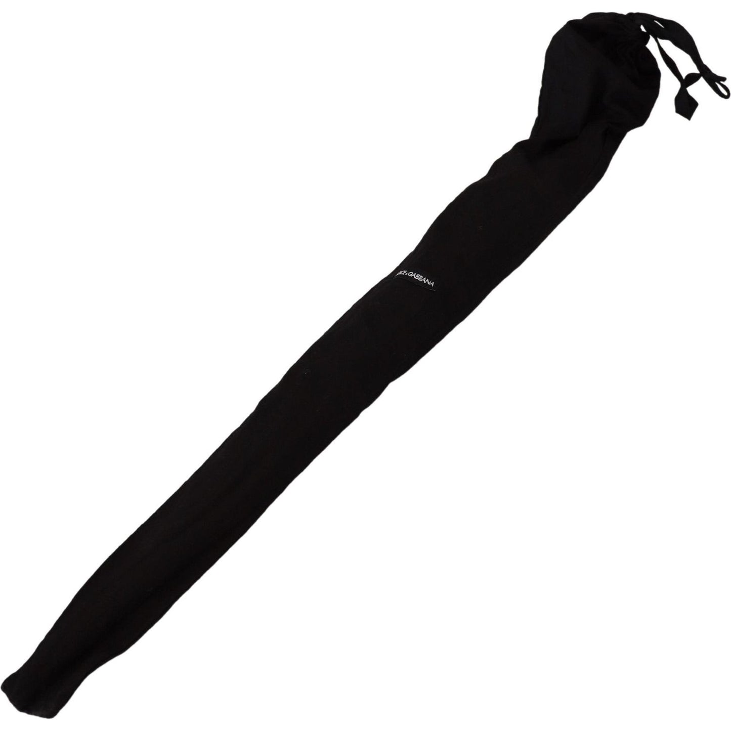 Dolce & Gabbana Elegant Striped Classic Umbrella Dolce & Gabbana Black
