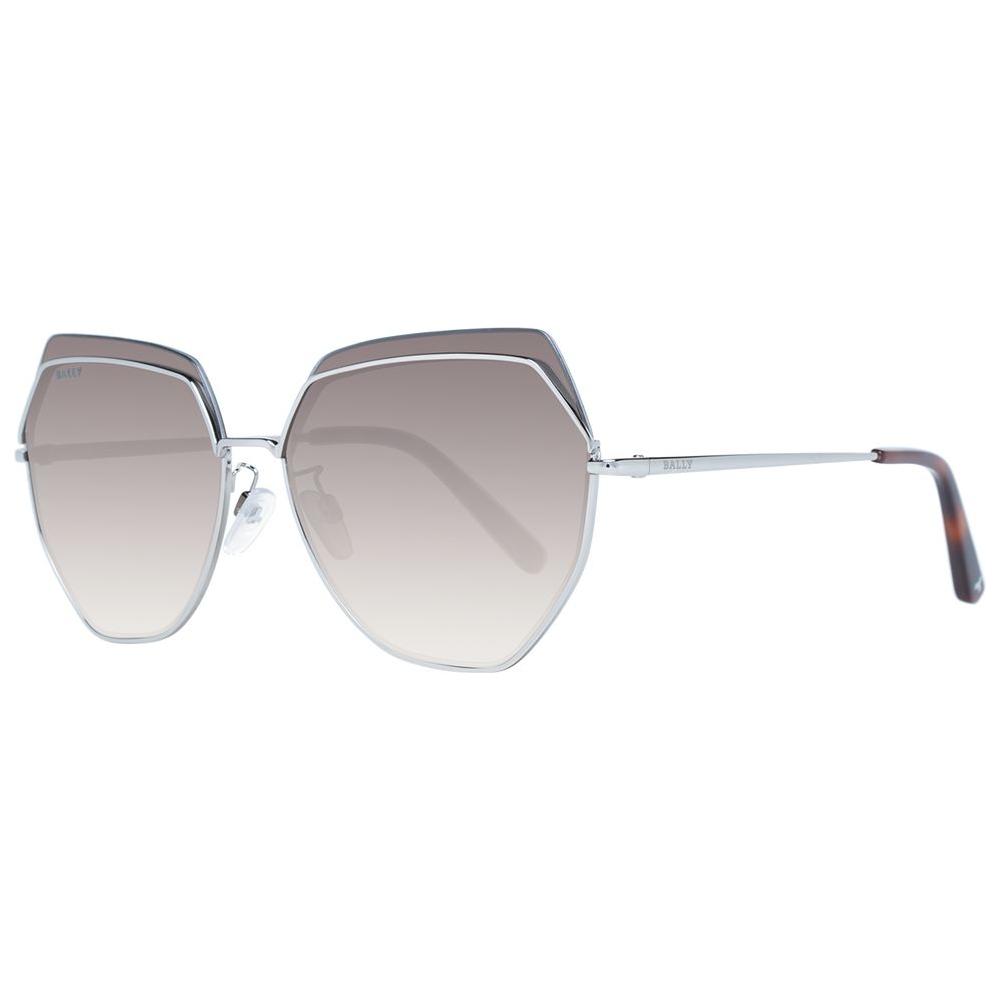 Bally Silver Women Sunglasses Bally Gray
