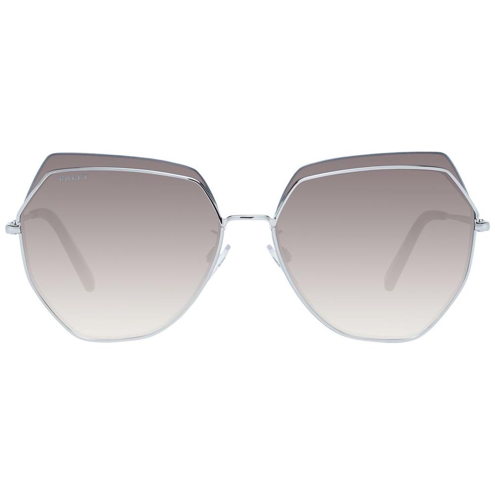 Bally Silver Women Sunglasses Bally Gray
