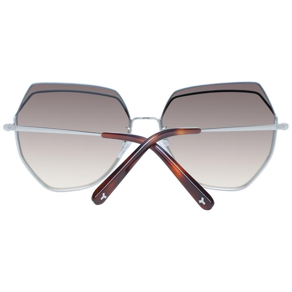 Bally Silver Women Sunglasses Bally Dark Gray