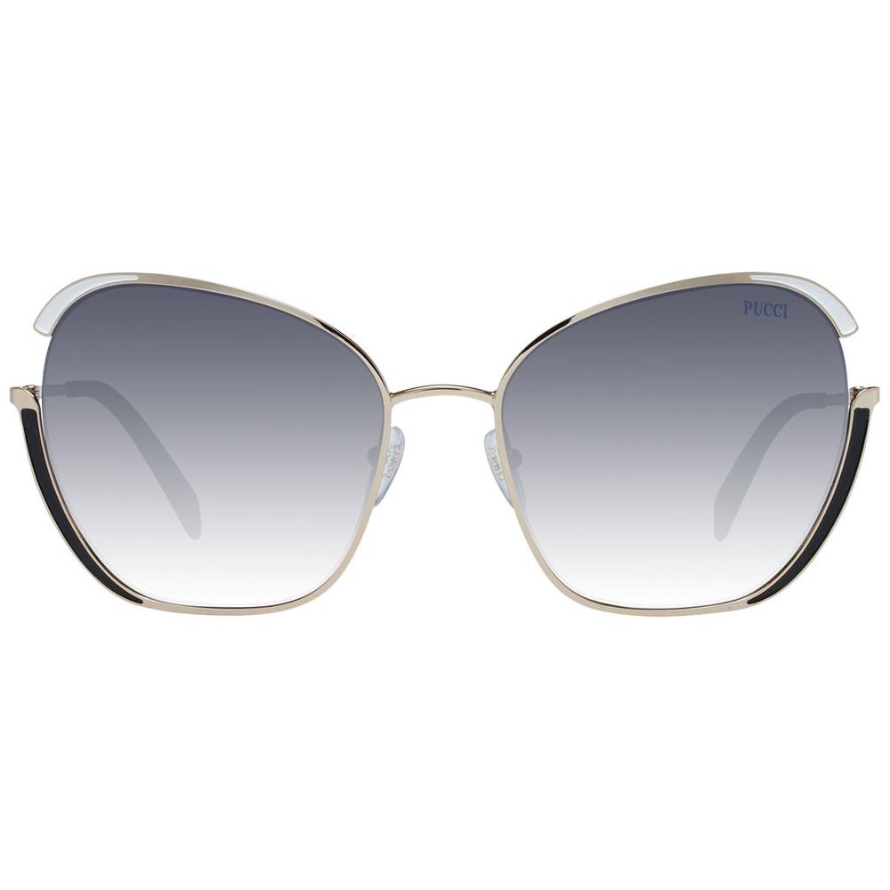 Emilio Pucci Gold Women Sunglasses Emilio Pucci Gray