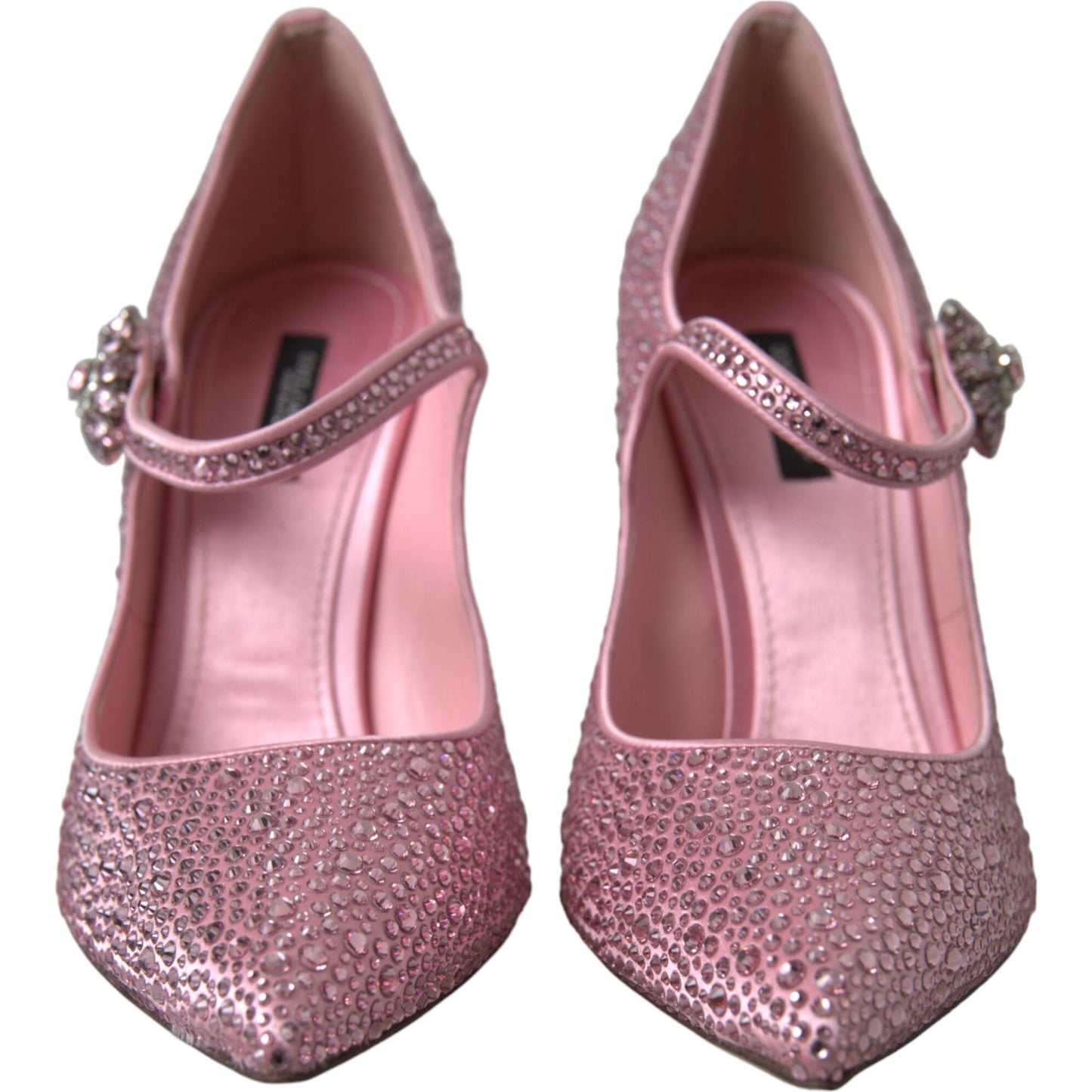 Dolce & Gabbana Enchanting Pink Crystal Pumps Dolce & Gabbana Dim Gray