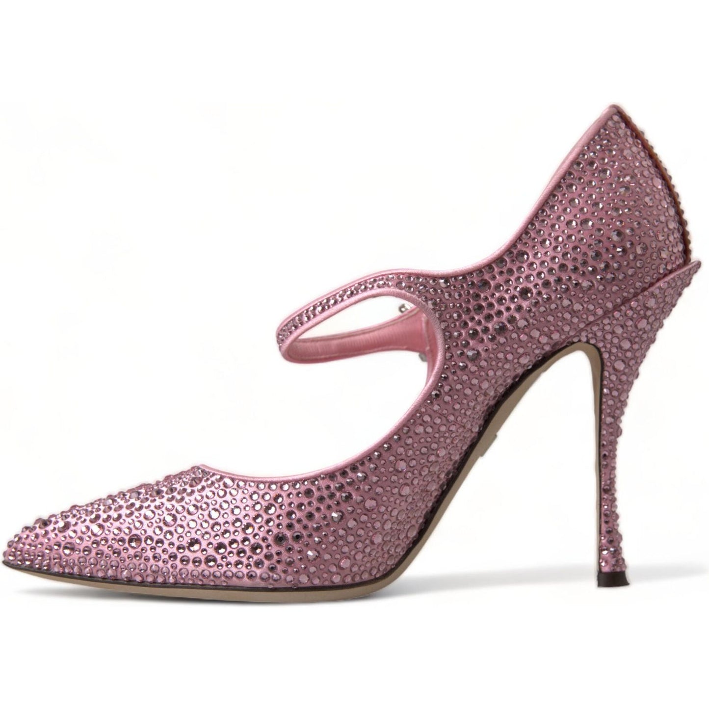 Dolce & Gabbana Enchanting Pink Crystal Pumps Dolce & Gabbana Dim Gray