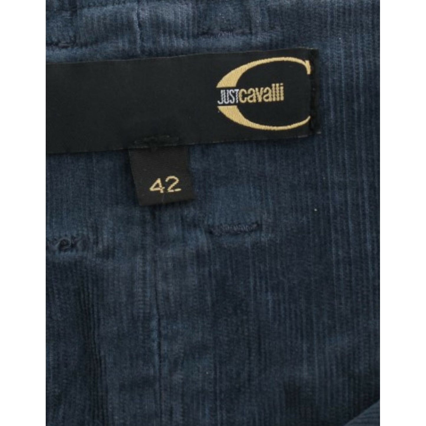 Cavalli Elegant Blue Pencil Skirt Cavalli Dark Slate Gray