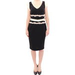 Cavalli Black lace sheath dress