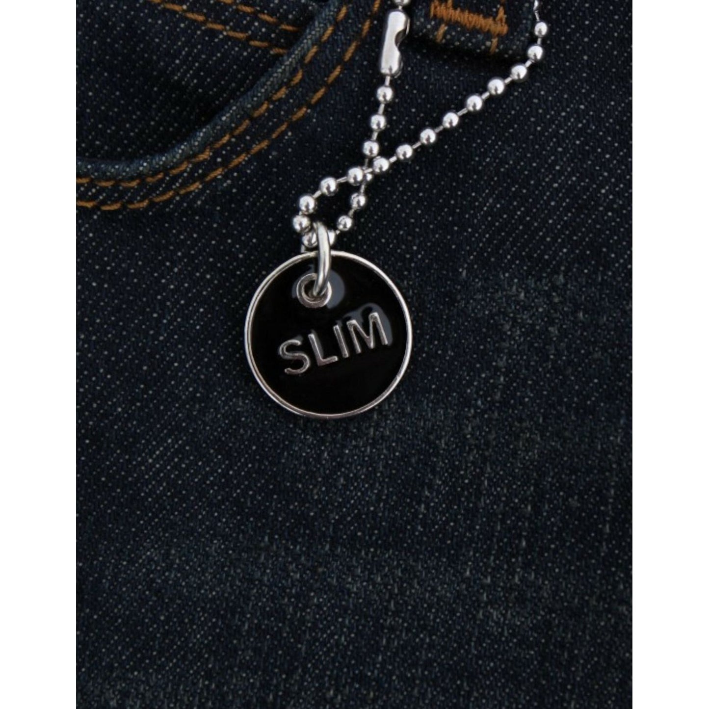 Costume National Chic Blue Slim Fit Denim Delight Costume National Black