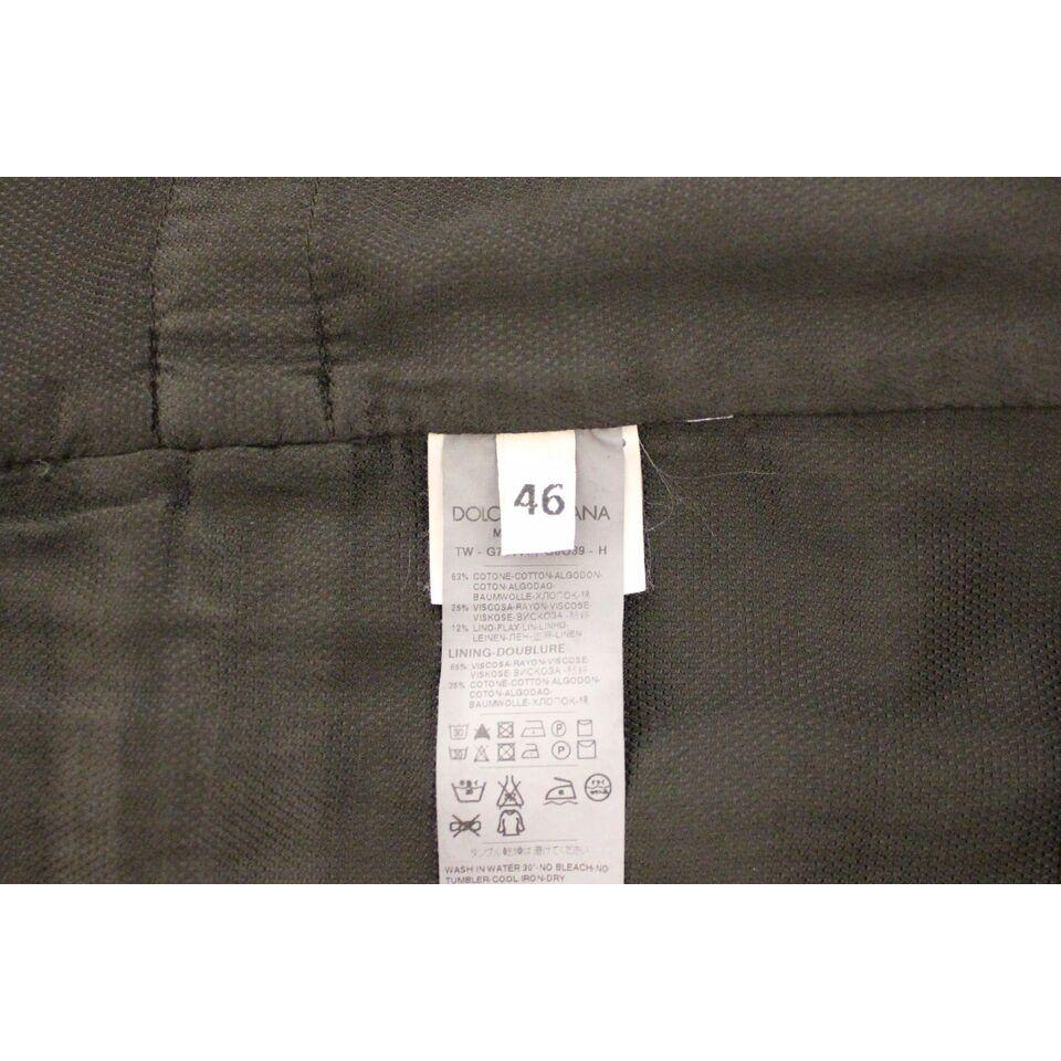 Dolce & Gabbana Elegant Black Cotton Blend Dress Vest Dolce & Gabbana Dark Slate Gray