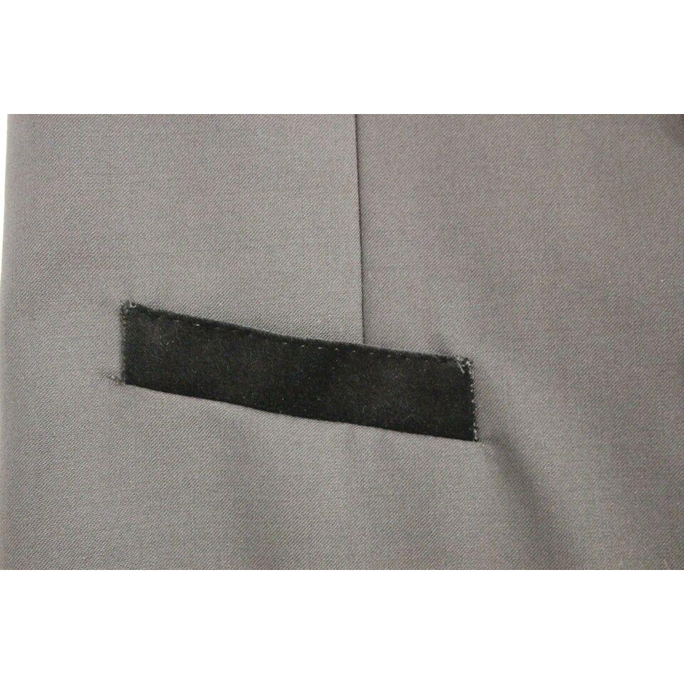 Dolce & Gabbana Elegant Black Wool Formal Dress Vest Dolce & Gabbana Light Slate Gray