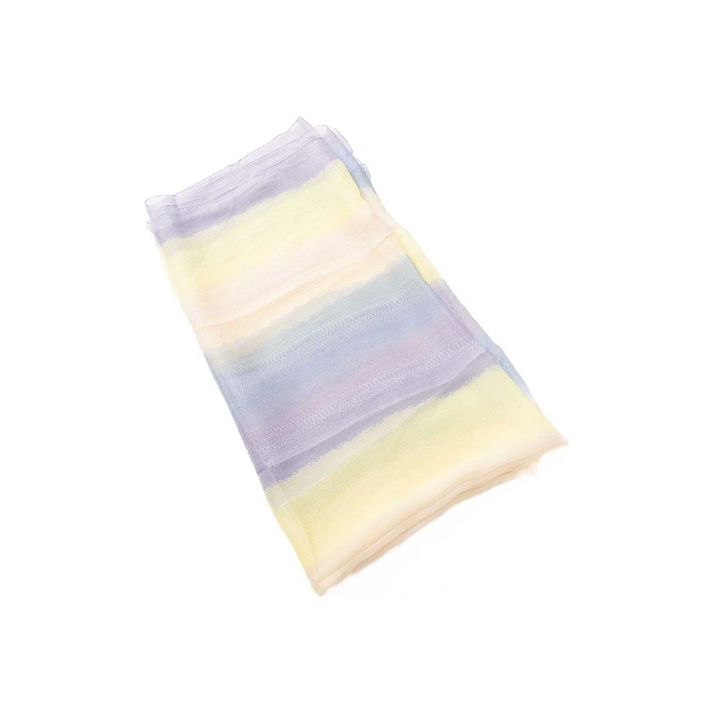 Trussardi Multicolor Silk Women Scarf Trussardi Antique White