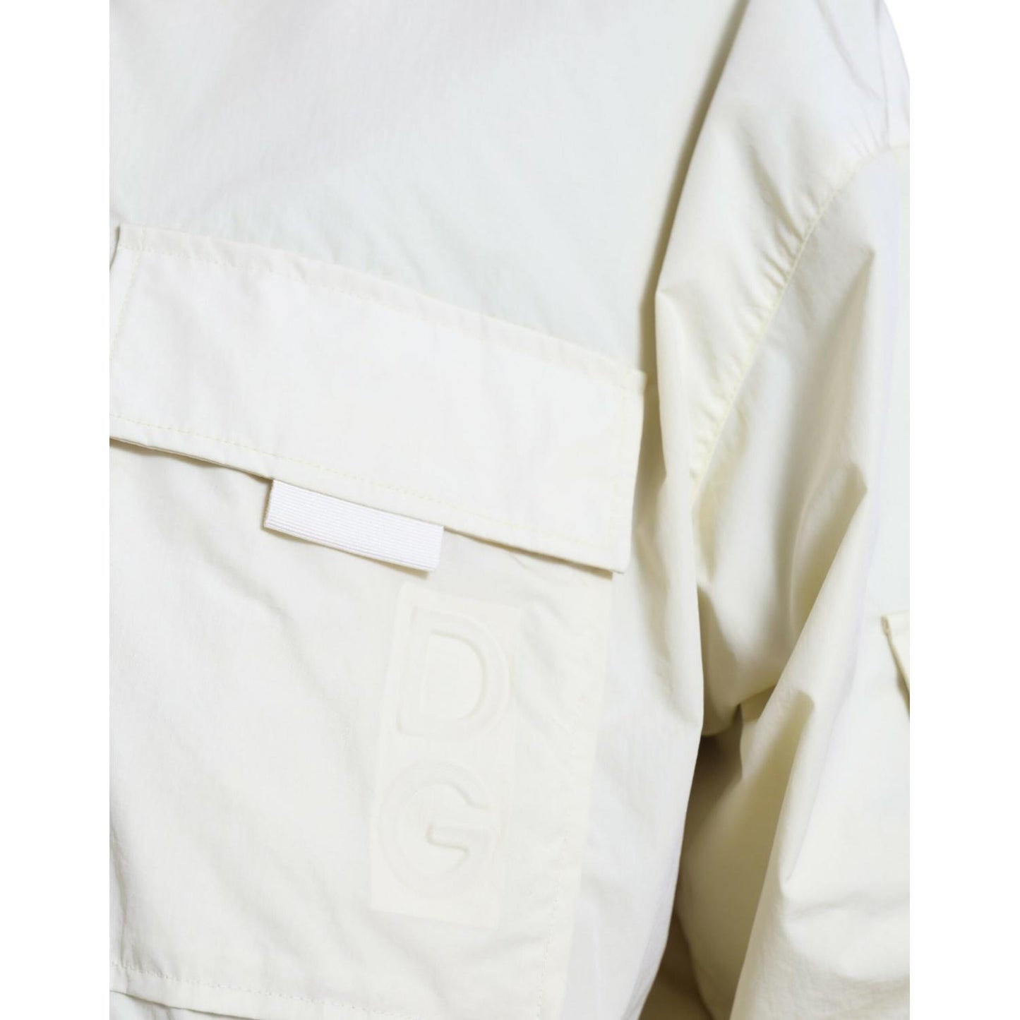 Dolce & Gabbana Elegant Yellow Windbreaker Jacket Dolce & Gabbana Lavender