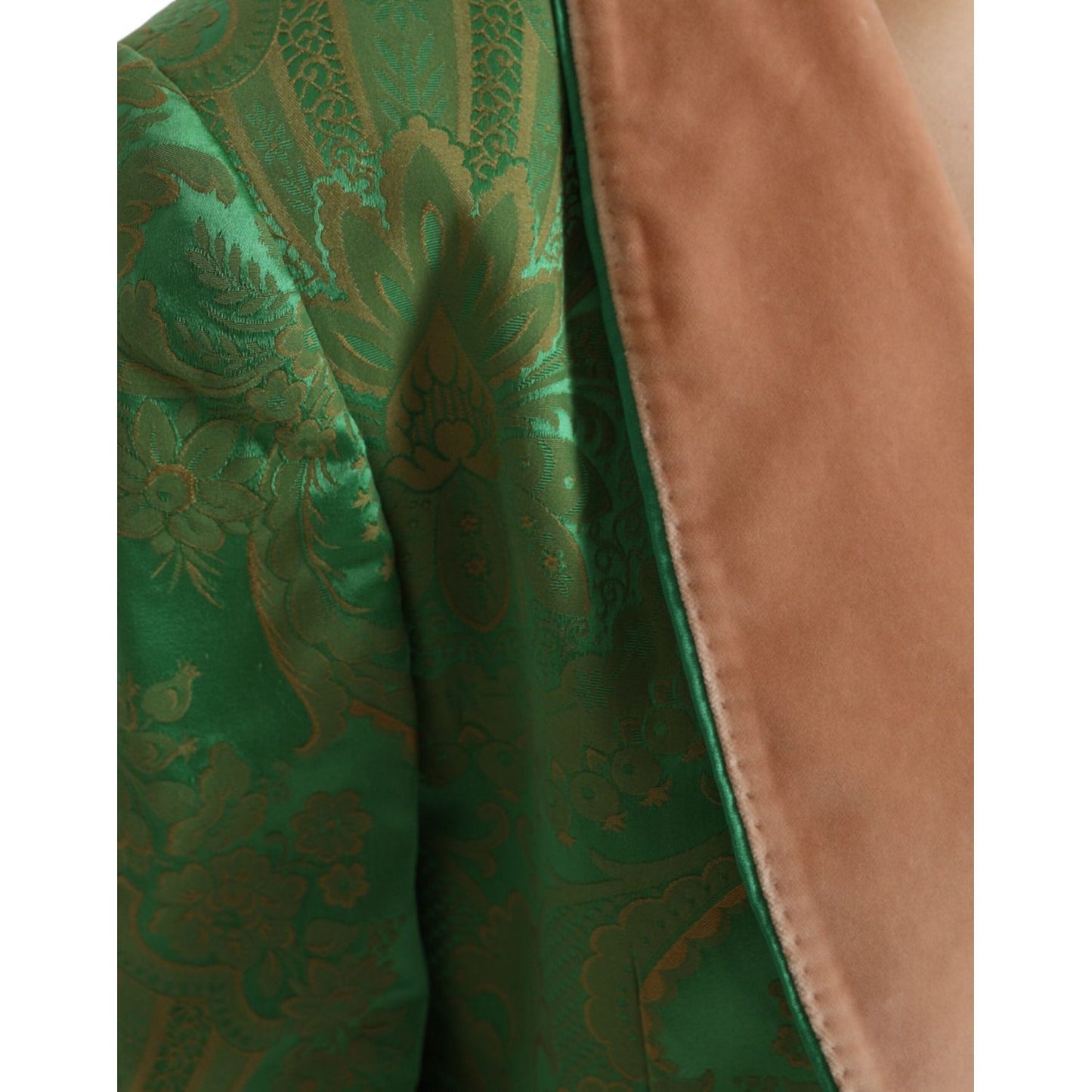 Dolce & Gabbana Floral Elegance Double Breasted Blazer Dolce & Gabbana Rosy Brown