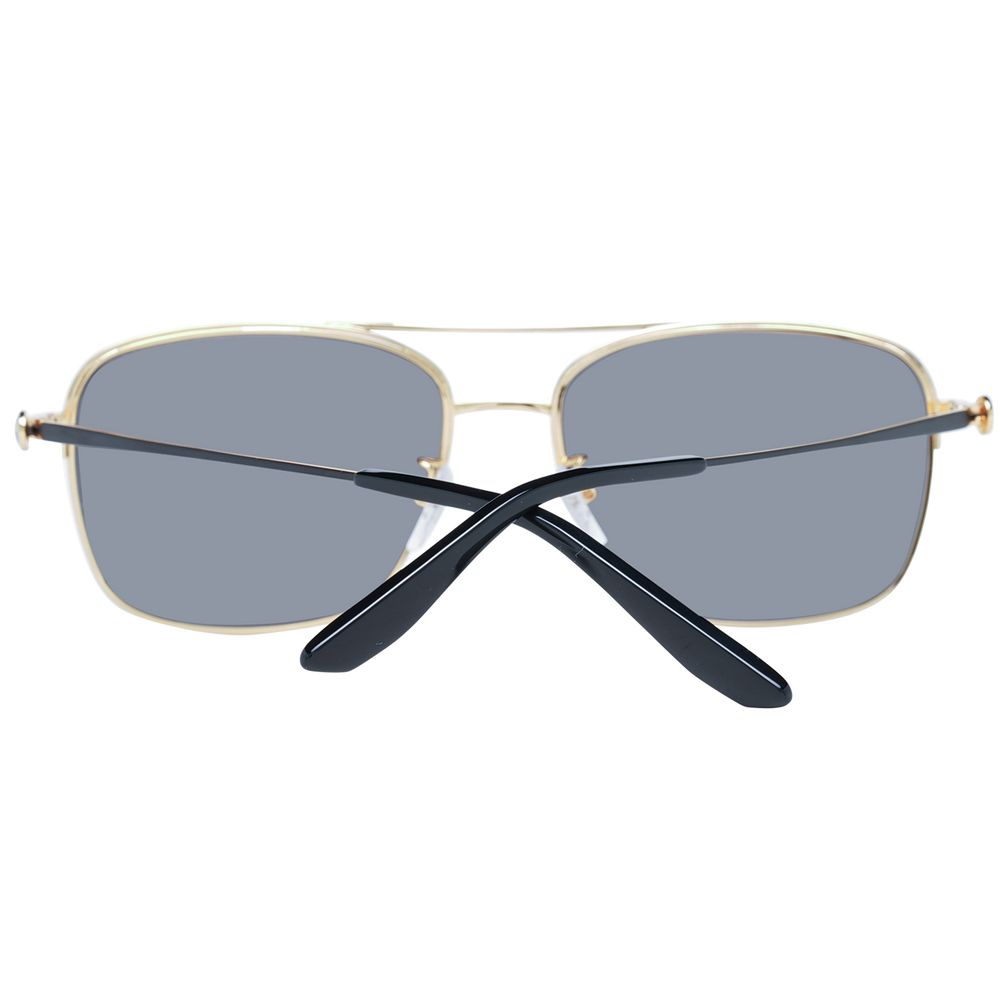 BMW Gold Men Sunglasses BMW Light Slate Gray