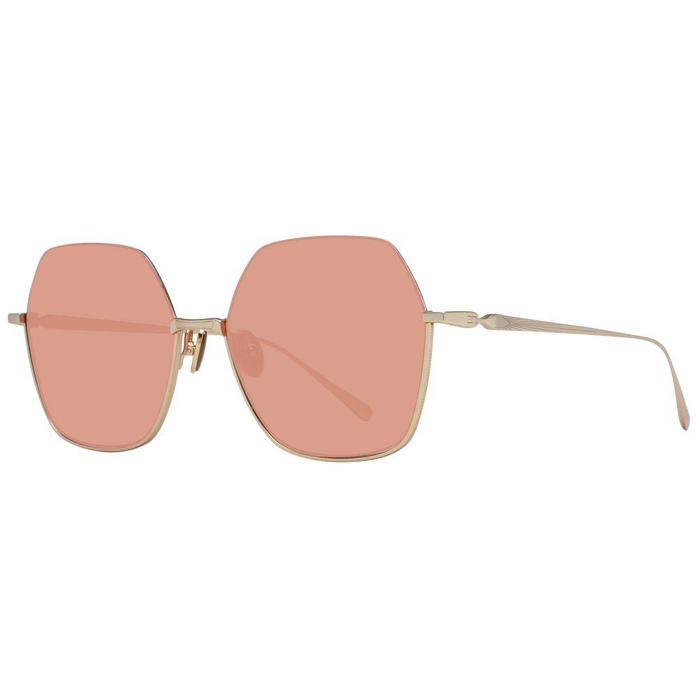 Scotch & Soda Gold Women Sunglasses Scotch & Soda Tan