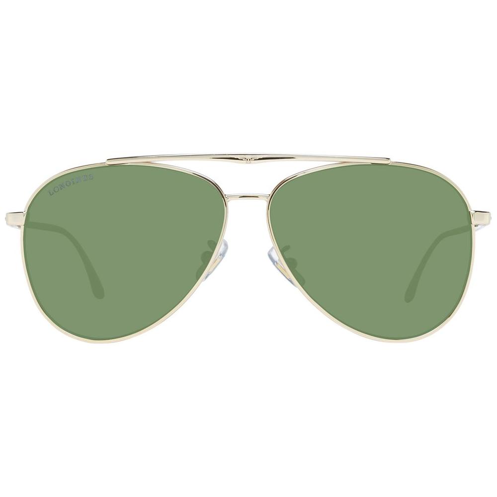Longines Gold Men Sunglasses Longines Slate Gray