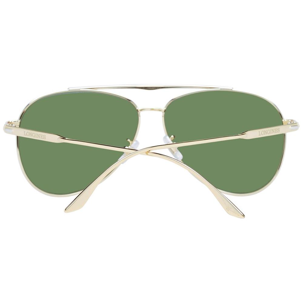 Longines Gold Men Sunglasses Longines Dim Gray