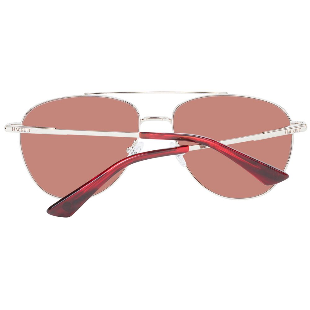 Hackett Gold Men Sunglasses Hackett Rosy Brown