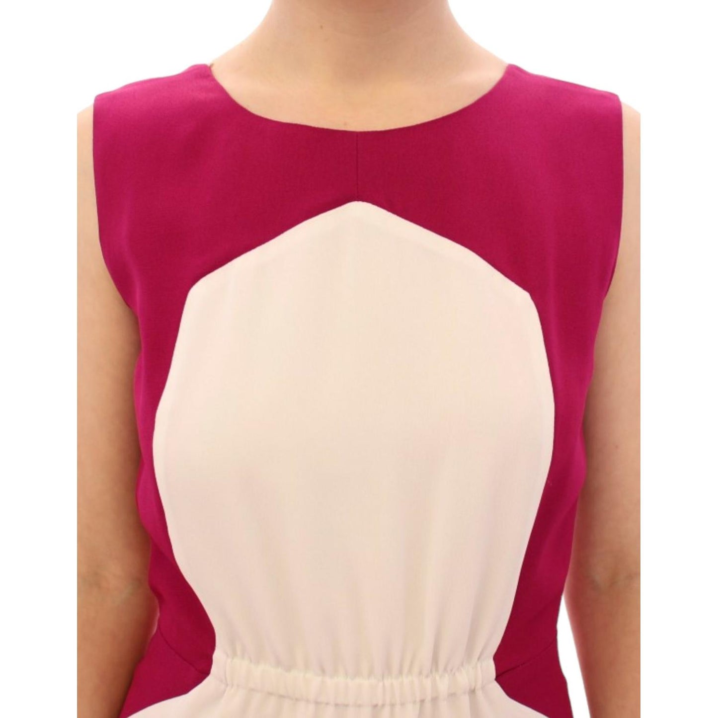 CO|TE Chic Pink & White Shift Dress CO|TE Brown