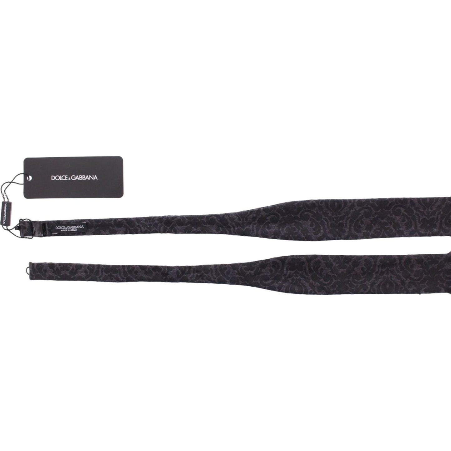 Dolce & Gabbana Crystal-Embellished Waist Belt Bow Tie Dolce & Gabbana Dark Slate Gray