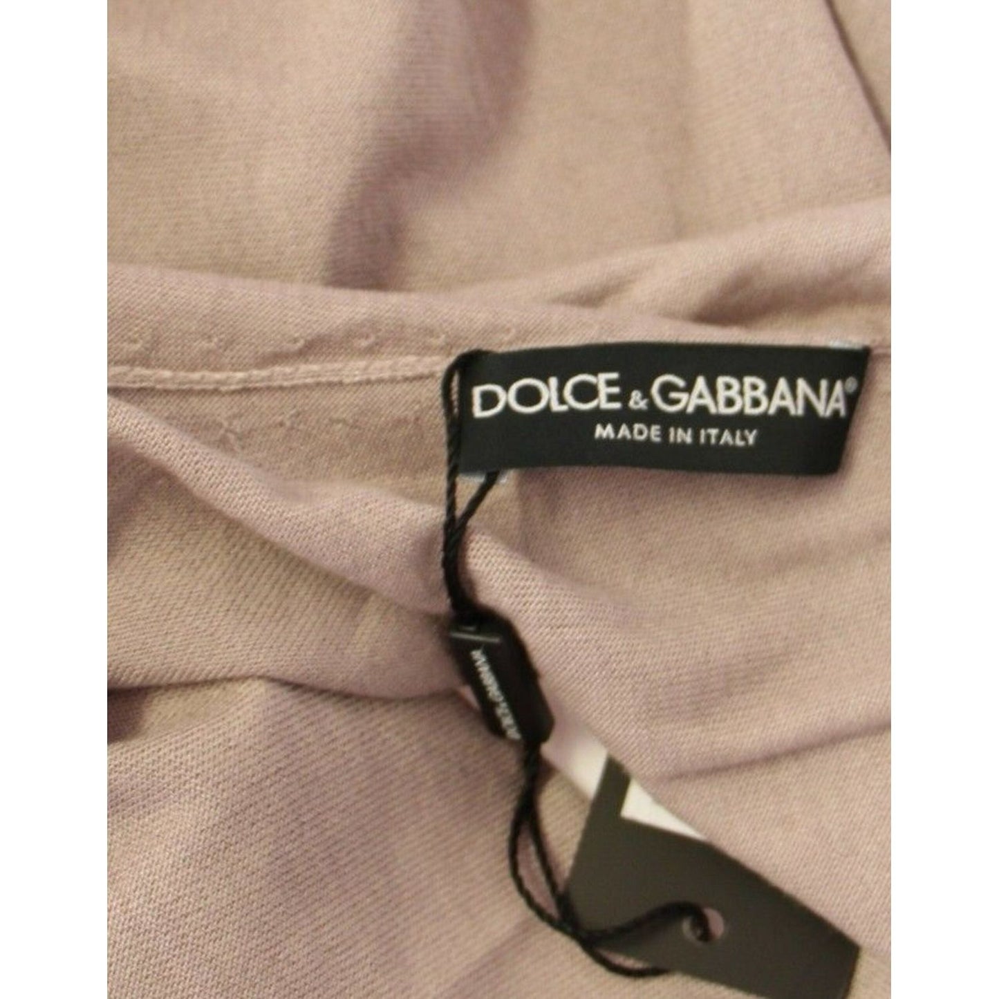 Dolce & Gabbana Elegant Cashmere-Silk Blend Light Knit Shrug Dolce & Gabbana Rosy Brown