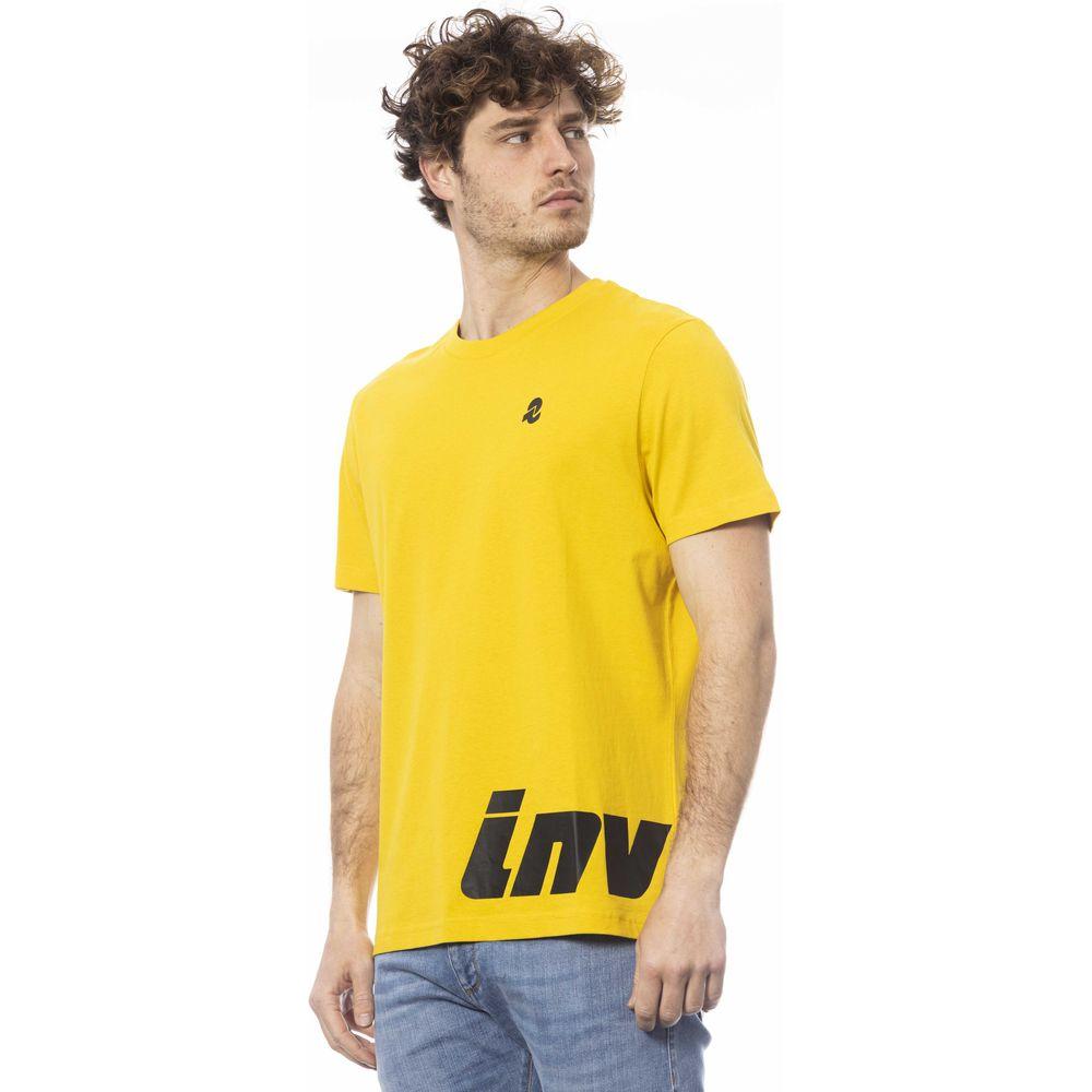 Invicta Yellow Cotton Men T-Shirt Invicta Goldenrod