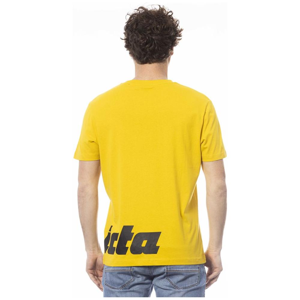 Invicta Yellow Cotton Men T-Shirt Invicta Goldenrod