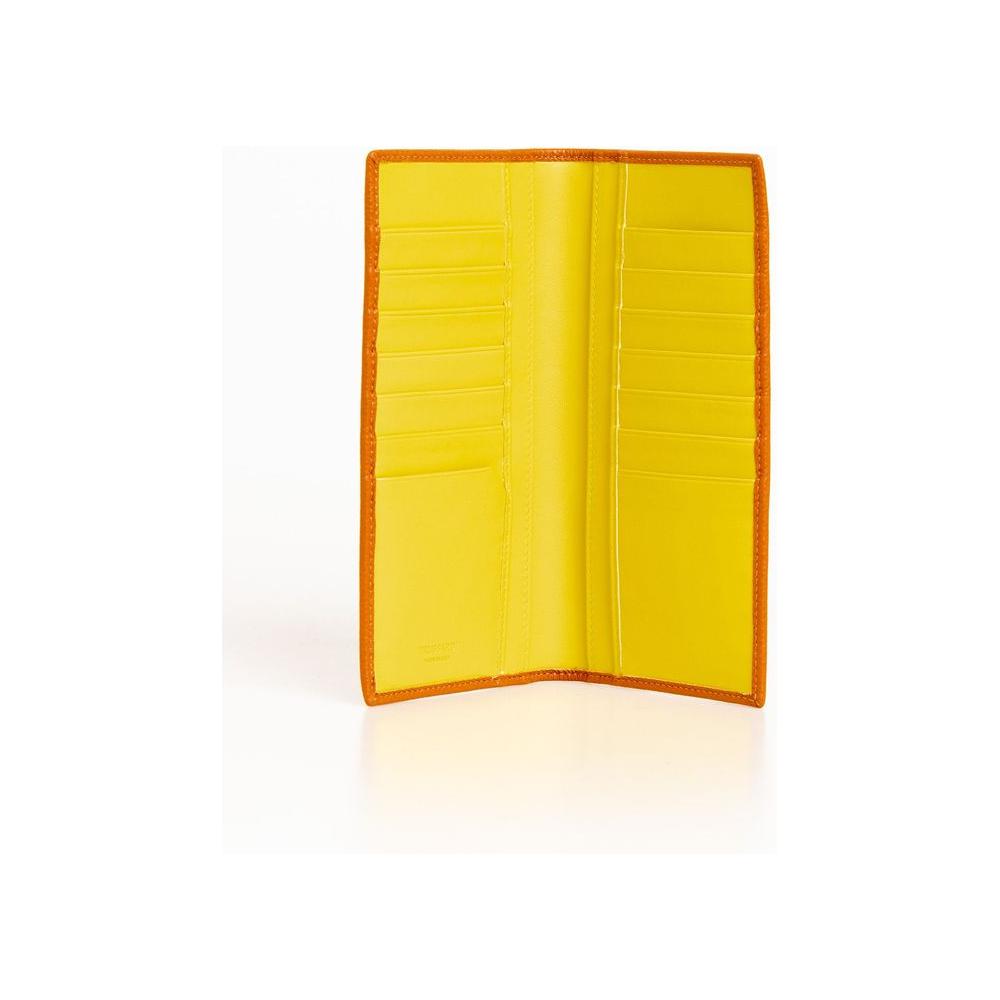 Trussardi Brown Leather Men Wallet Trussardi Seashell