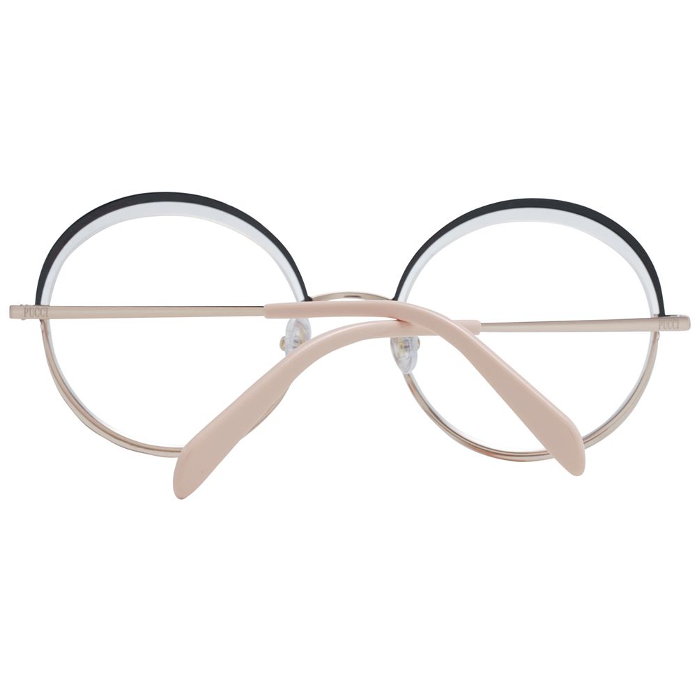 Emilio Pucci Black Metal Glasses (Frames)