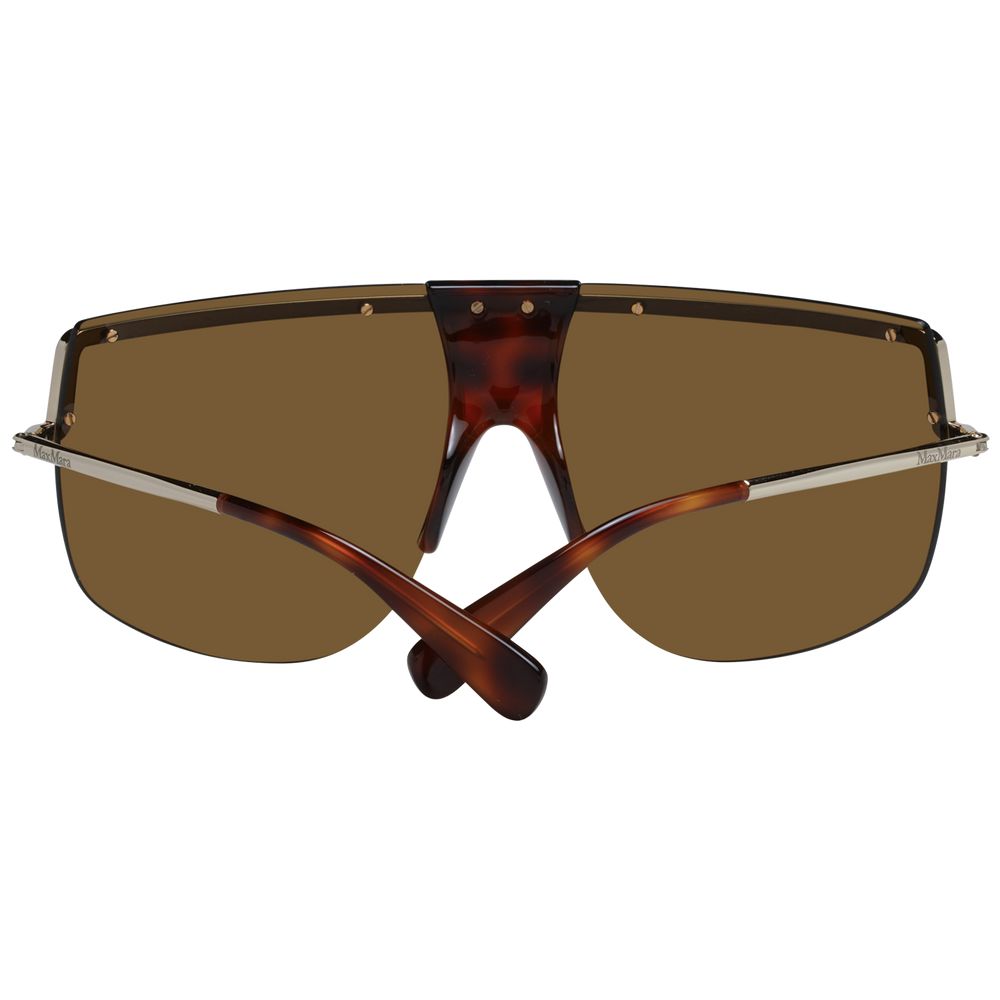 Max Mara Gold Women Sunglasses Max Mara Dark Olive Green
