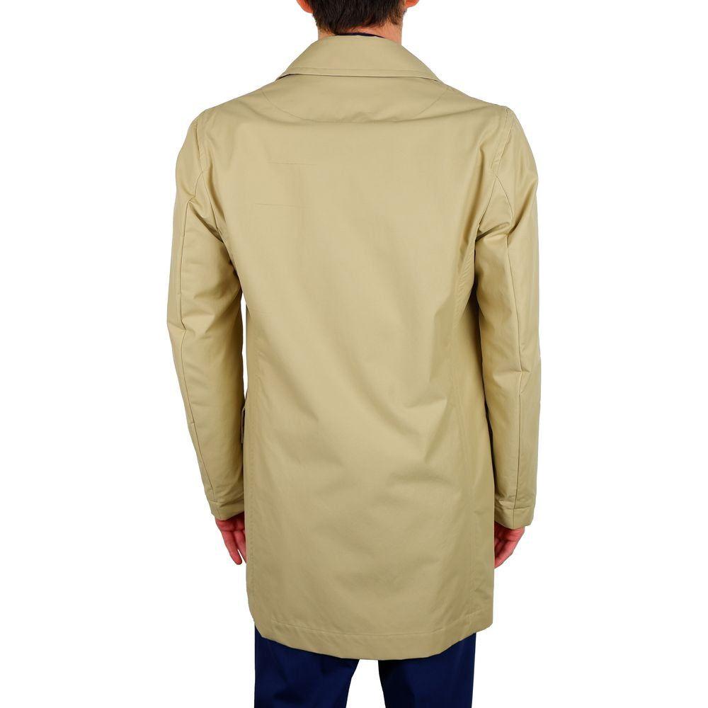 Aquascutum Classic Beige Trench Coat - Timeless Elegance Aquascutum Tan