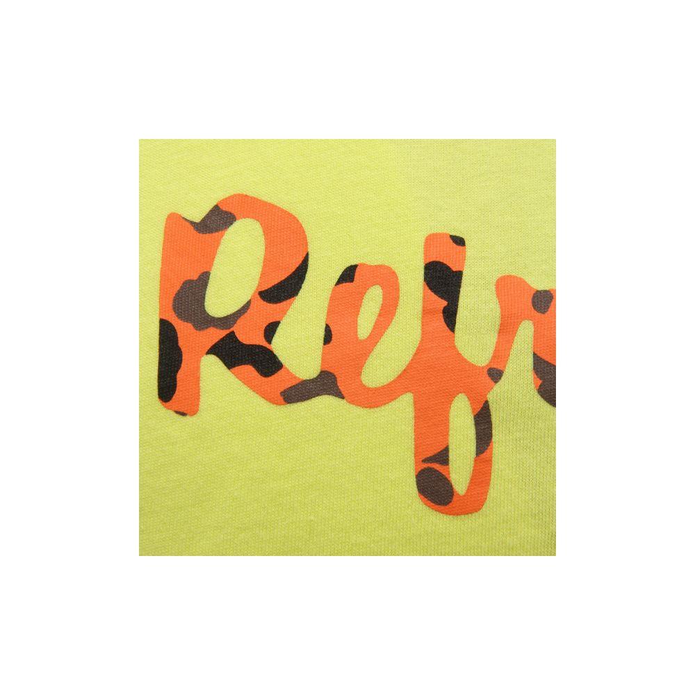 Refrigiwear Sunshine Yellow Logo Crew-Neck Tee Refrigiwear Dark Khaki