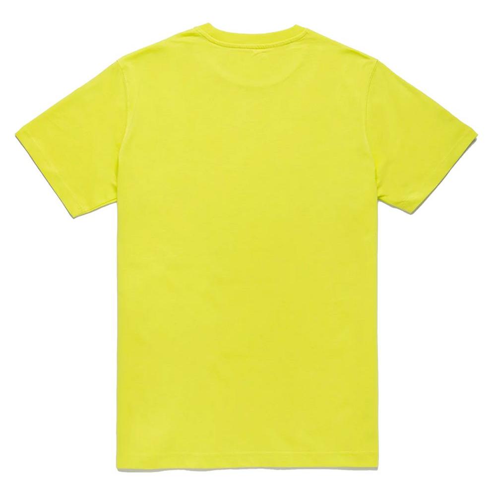 Refrigiwear Embossed Logo Cotton T-Shirt in Yellow Refrigiwear Light Goldenrod