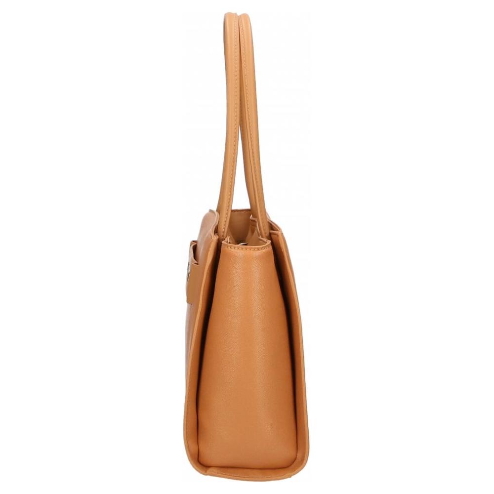 Plein Sport Brown Polyethylene Women Shoulder Bag Plein Sport Chocolate